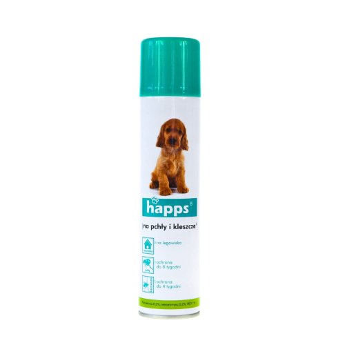Happs Spray srodek dla psow na pchly i kleszcze