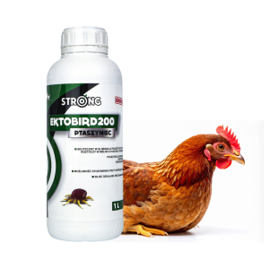STRONG EKTOBIRD 200 – skuteczny oprysk na ptaszyńca i inne pasożyty 1 L