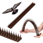 Listwa na ptaki odstraszacz ptaków kolce na ptaki brązowa