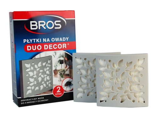 Bros płytka duo decor na muchy komary owady 2szt