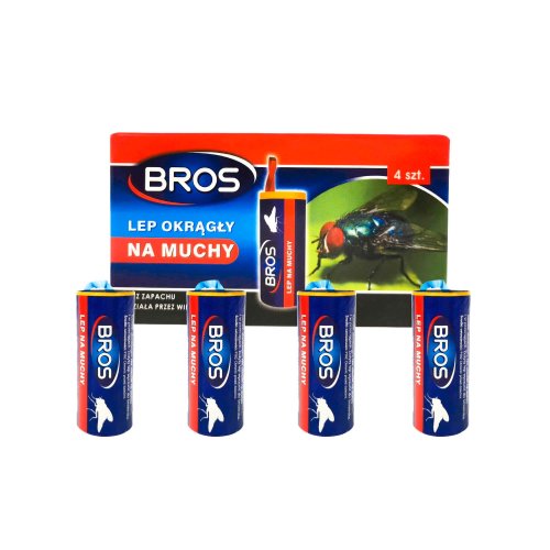 4x Lep w taśmie na muchy BROS