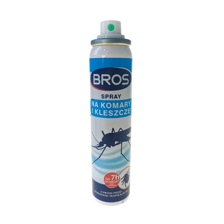 BROS odstraszacz środek na komary kleszcze meszki 90ml