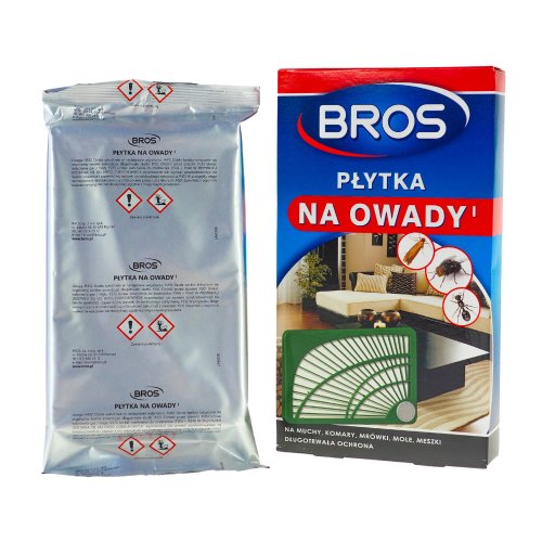 Płytka na owady BROS latające meszki muchy komary