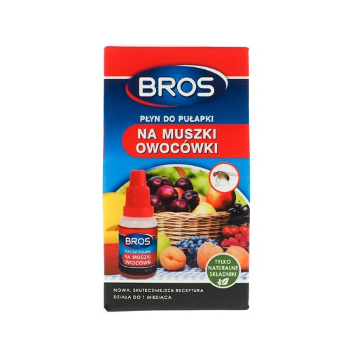 Zapasowy płyn do pułapki na muszki owocowe Bros 15ml.