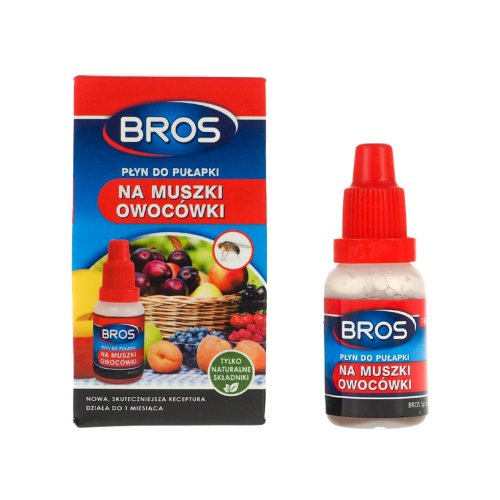 Zapasowy płyn do pułapki na muszki owocowe Bros 15ml.