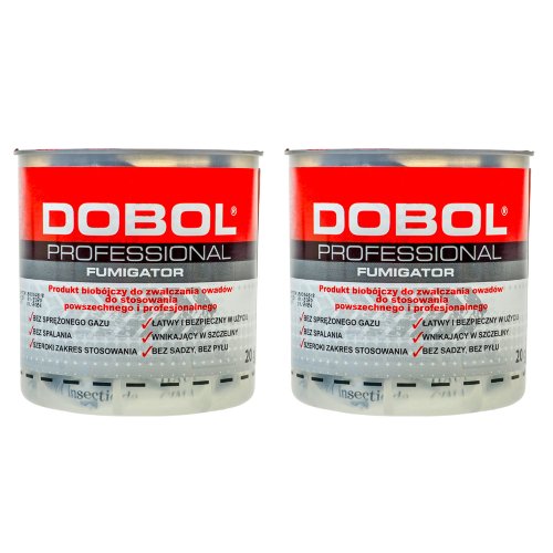 2x Dobol 20g XXL bomba gazowa na pluskwy prusaki pchly