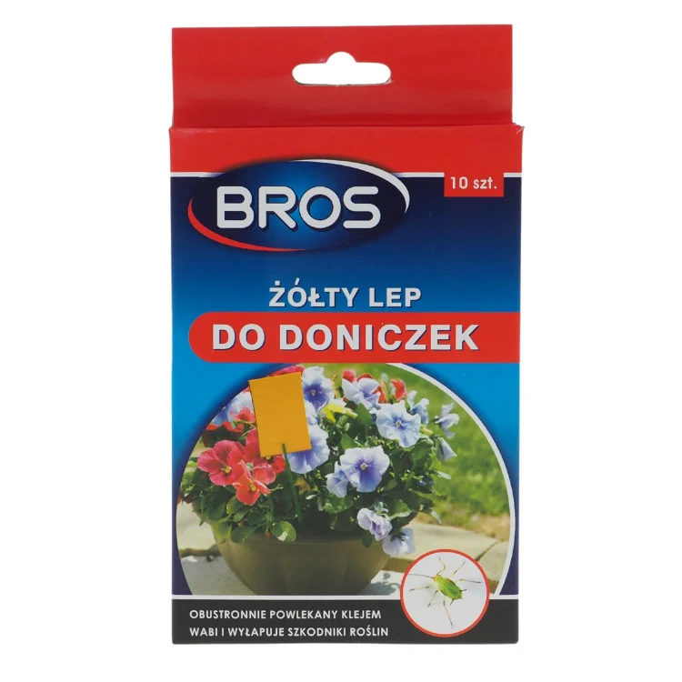 BROS Lep do doniczek na owady szkodniki roślin