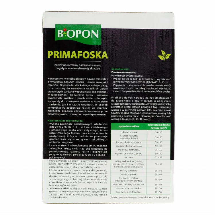 PRIMAFOSKA - Uniwersalny nawoz mineralny 1kg