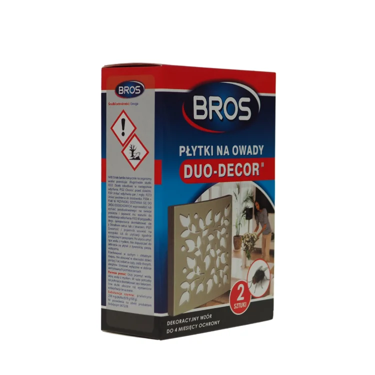 Bros płytka duo decor na muchy komary owady 2szt