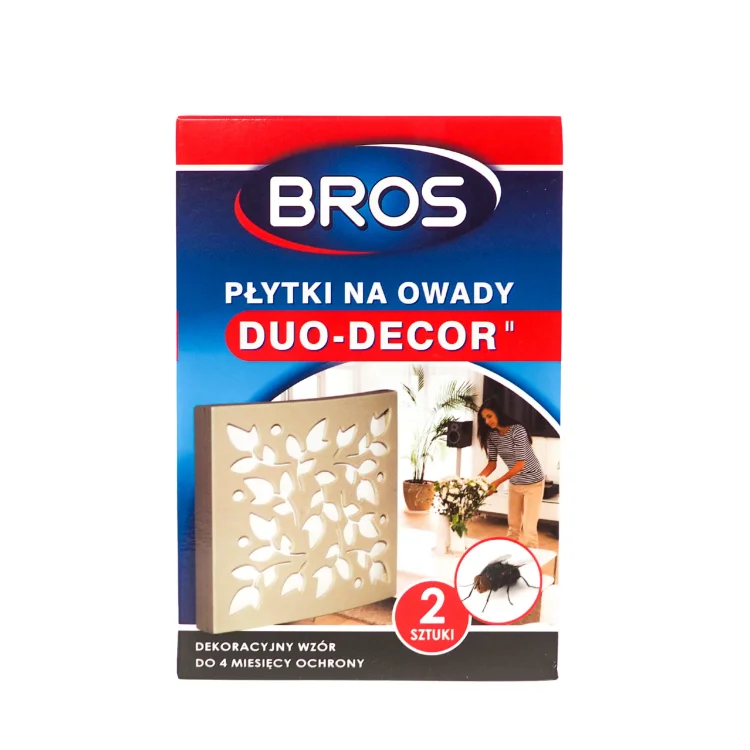Bros płytka duo decor na muchy komary owady 2szt