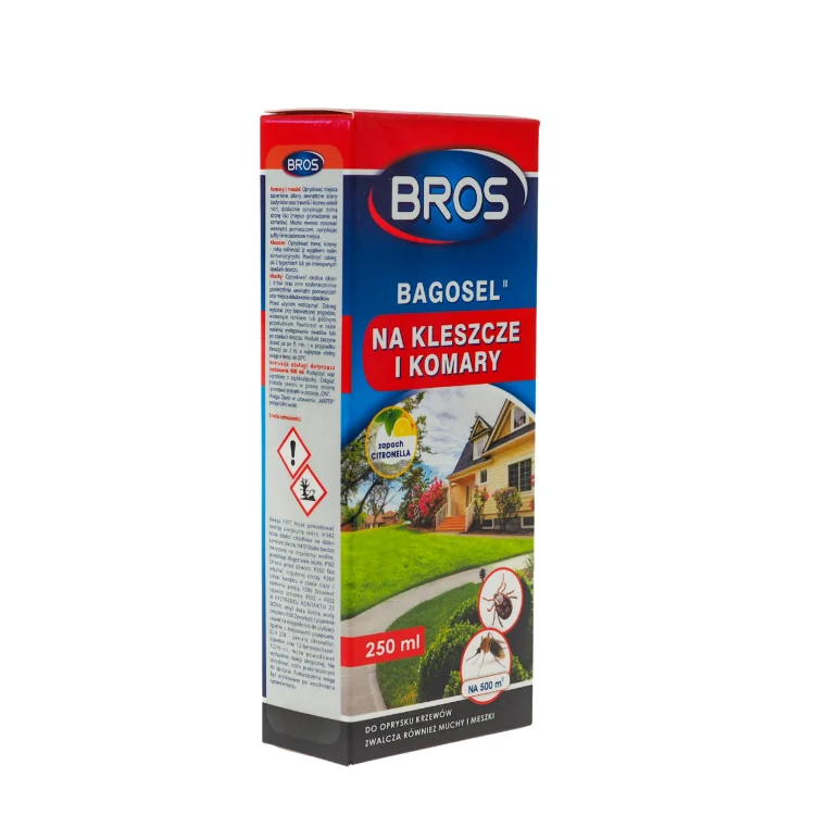 Bagosel oprysk na komary i kleszcze 250ml