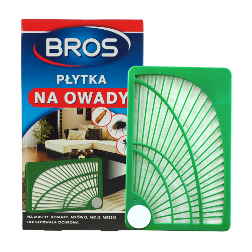 Płytka na owady BROS latające meszki muchy komary
