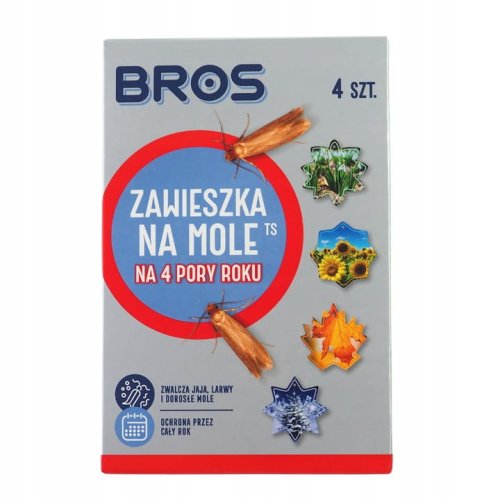 Zawieszki na mole BROS 4 pory roku